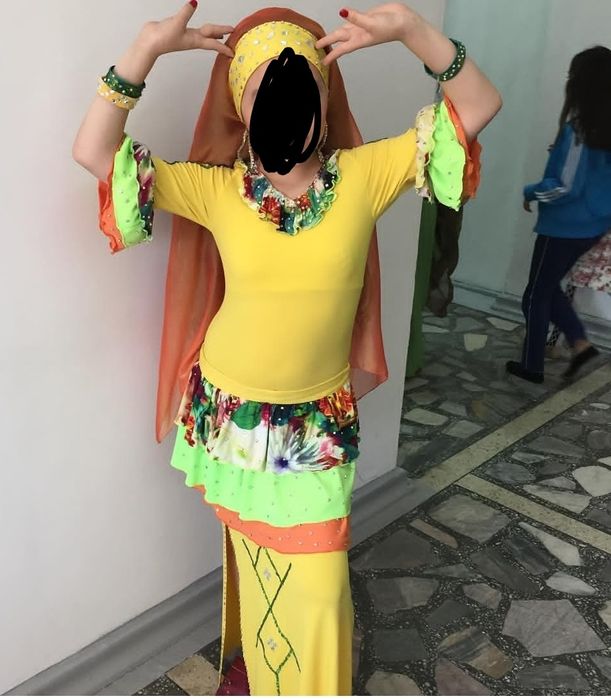 костюм для восточных танцев