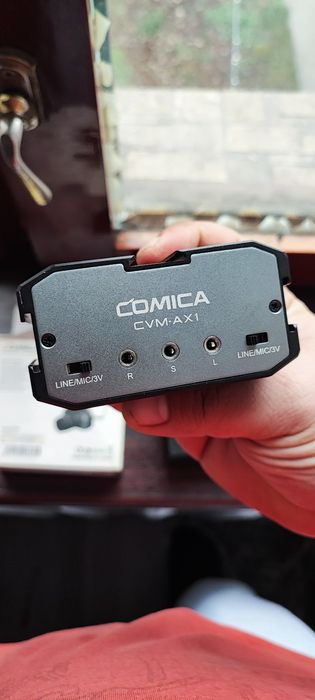 Микшер двуканальный CoMica CVM-AX1 3.5mm