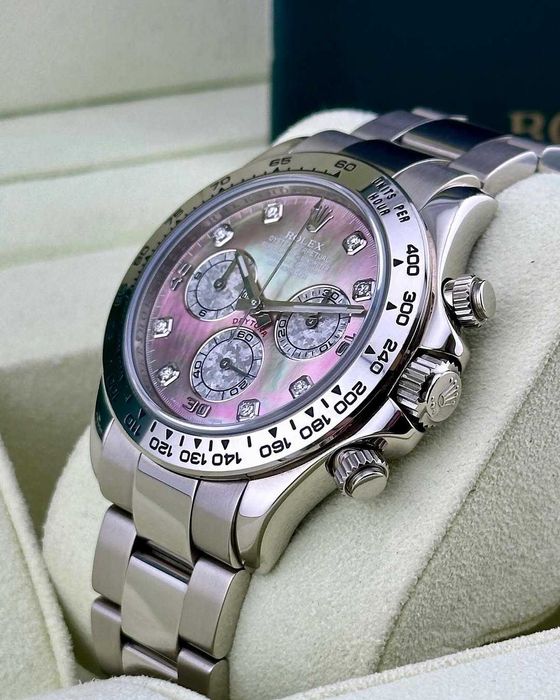 rolex daytona mother of Pearl
