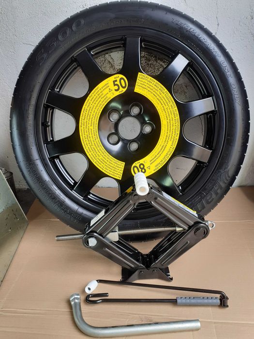 Roata rezerva SLIM cric AUDI A8, S8,an 2018 - 2026,     165/60 R20
