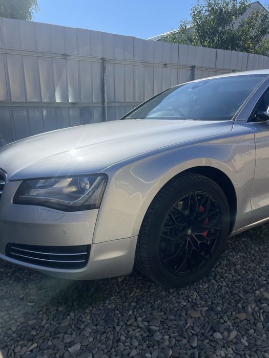 Fata completa Audi A8 4H D4 LX7W bara fata far capota aripa 2011-2015