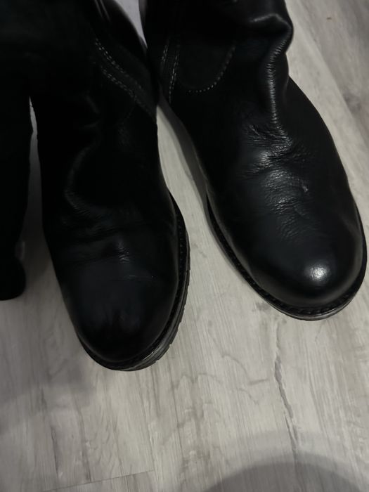 Cizme piele naturala imblanite