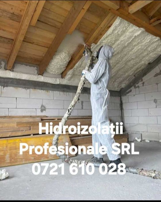 Hidroizolatii acoperisuri  si Spuma Poliuretanica mansarde, Constanta