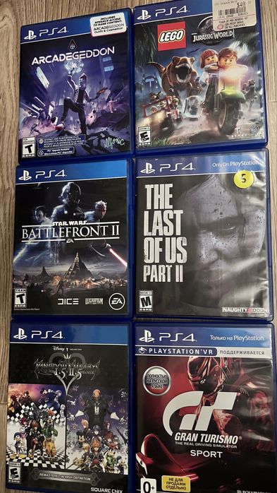 Игры playstation 4  bluray disk