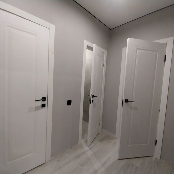 Установка дверей.