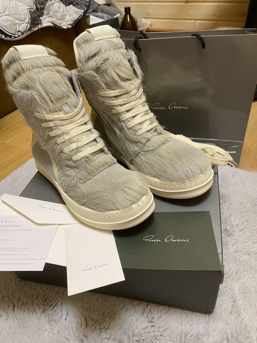 Rick Owens Geobasket Pony Hair