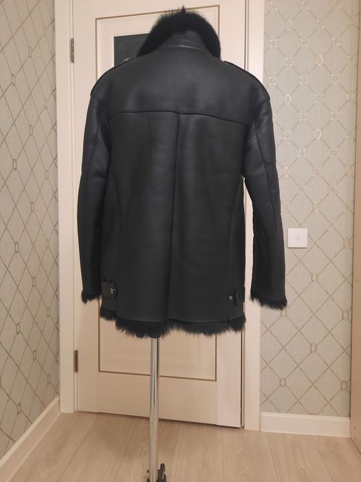 Дубленка авиатор из тосканы. Размер 42