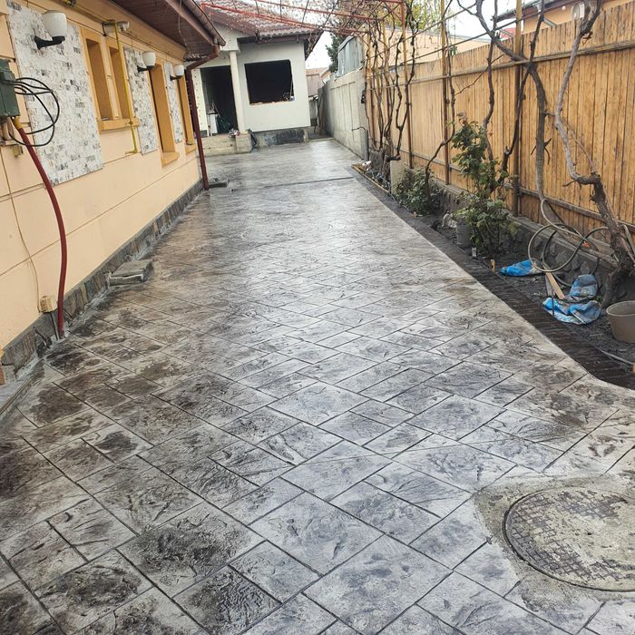 beton amprentat elicopterizat