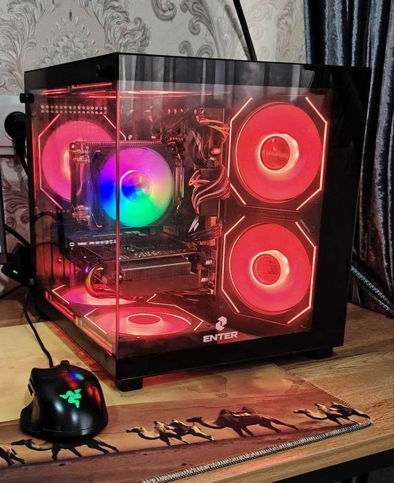 Игровой ПК 32 GB DDR4  NVIDIA GeForce RTX 2060 Manitor 24 100 hz