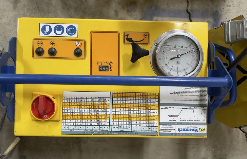 Aparat de sudura cap la cap Nowatech 250 mm ( avem si electrofuziune )