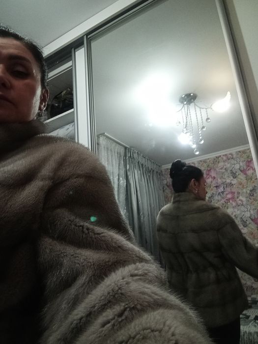 Шуба норковая р.50, 52