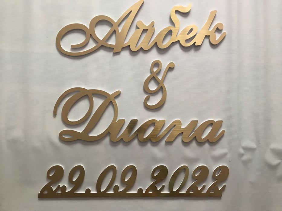 Надпись для фотозона