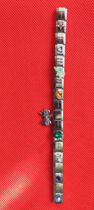 Елегантна дамска гривна от неръждаема стомана, Nomination style