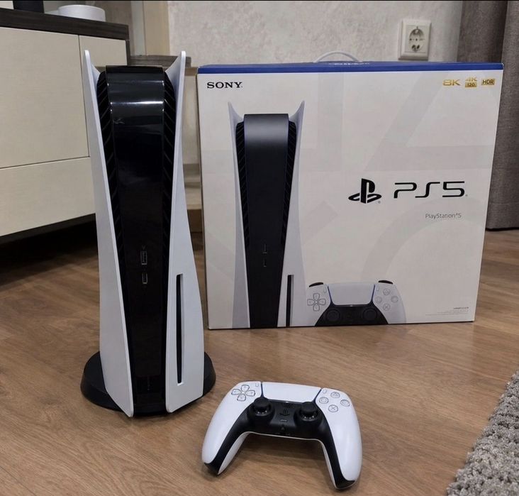Sony PlayStation 5 с дисководом (В коробке + Игры)