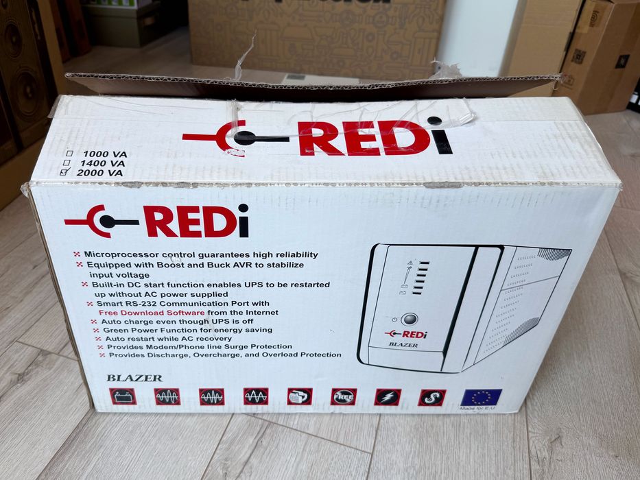 REDi Blazer - UPS 2000VA - nu porneste - baterii moarte - posibil defect