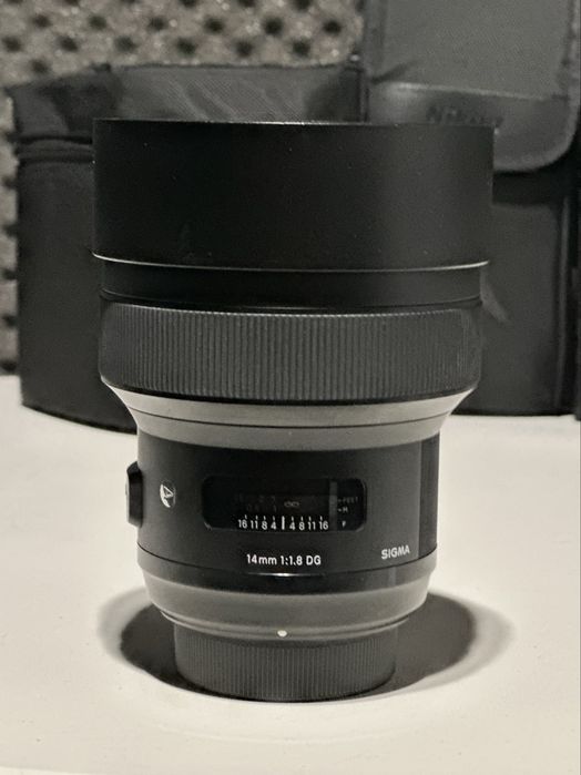Sigma ART 14 mm 1.8 montura Nikon F
