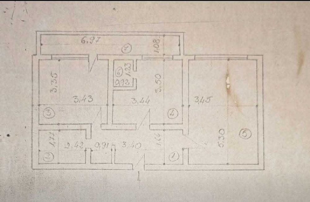 Apartament, 2 camere decomandate, et. 1, Roman, Jud. Neamt