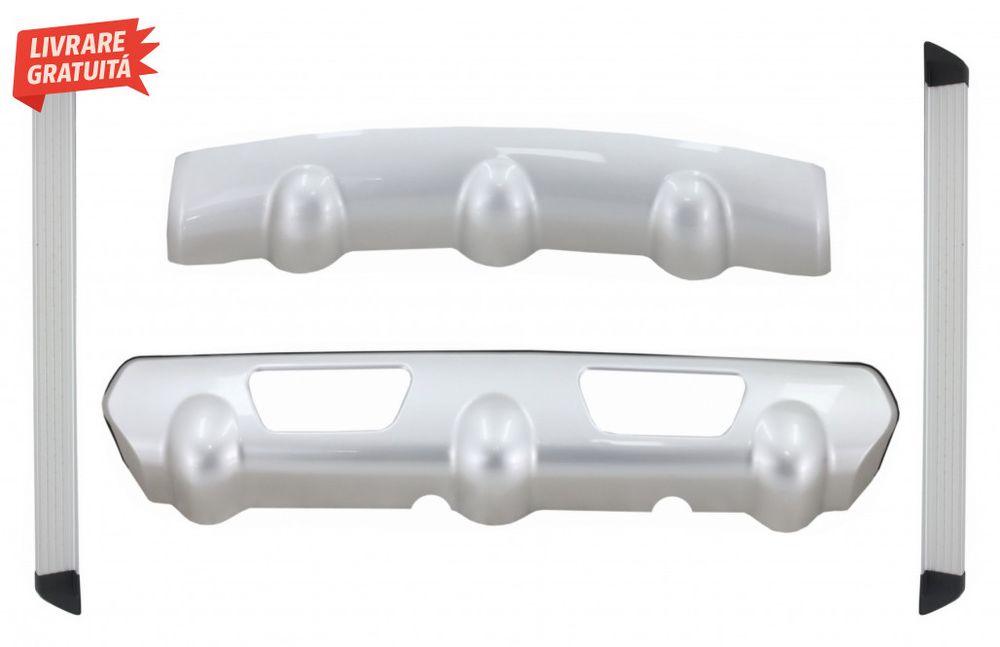 Praguri Trepte Laterale cu Placi de Protectie Nissan X-Trail II T31 No