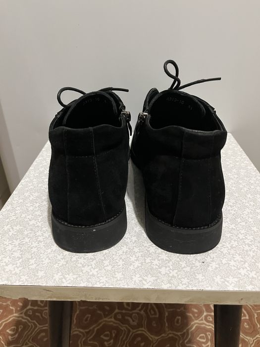 Ботинки осенние замшевые