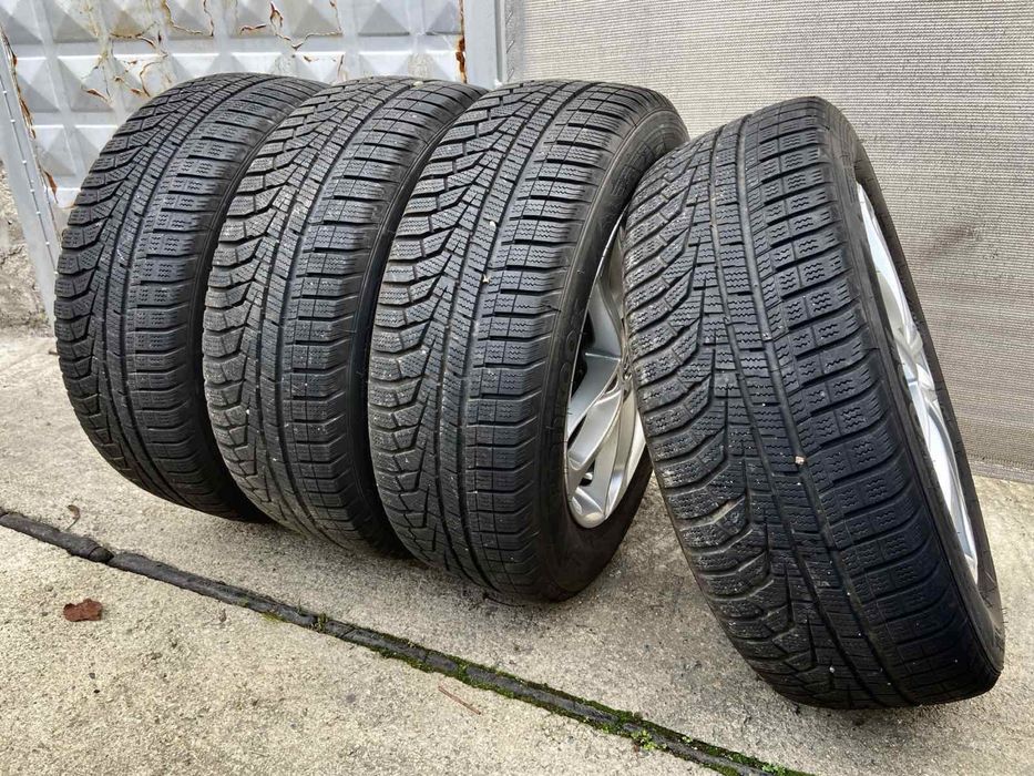4бр. зимни гуми с алуминиеви джанти 205/60 R16 от Mazda 6 5x114.3