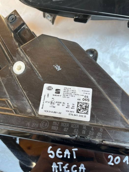 Far stanga / dreapta Seat Ateca FULL LED 2019/2020/2021/2022 + suporti