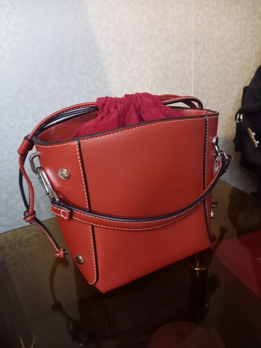 Сумка-мешок с длинным ремешком