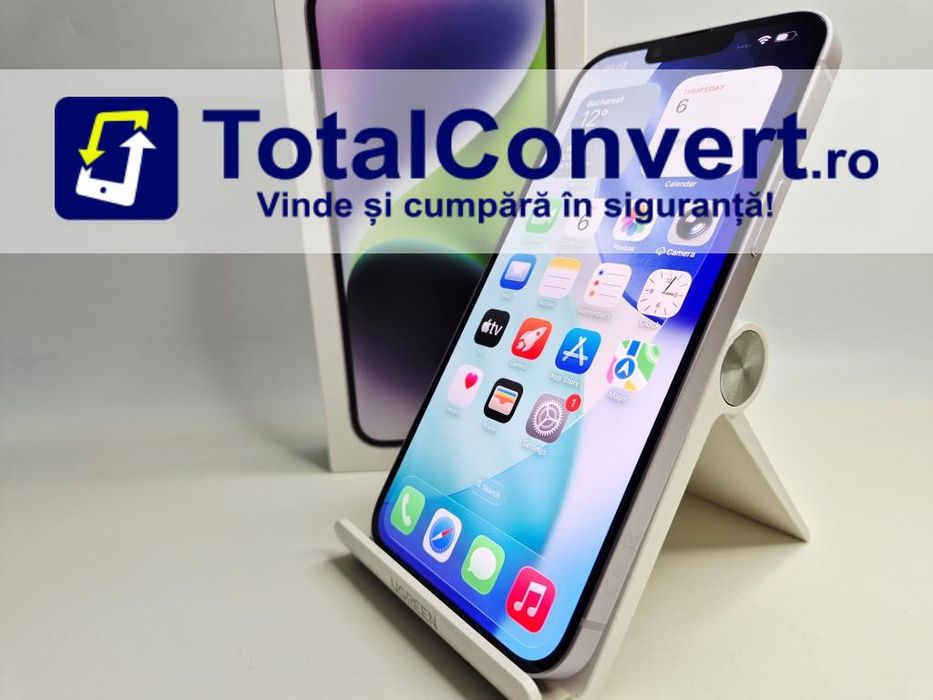 Apple iPhone 14 Plus 256GB Purple 6GB, Garantie 24 luni | #R88386
