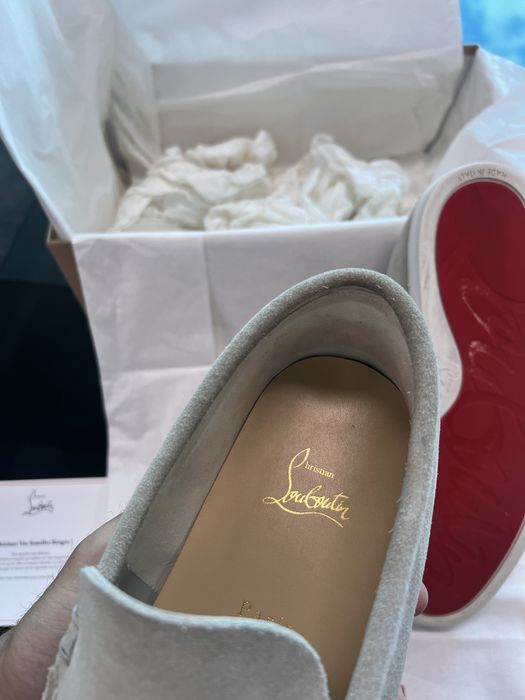 Christian Louboutin Varsi boat мъжки мокасини