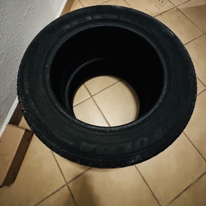 2 anvelope Fulda +janta rezerva biscuite BMW