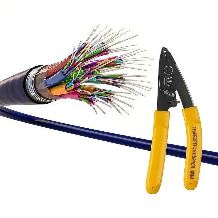 Инструмент для Стриппинга Оптических Волокон с Нескользящей Ручкой