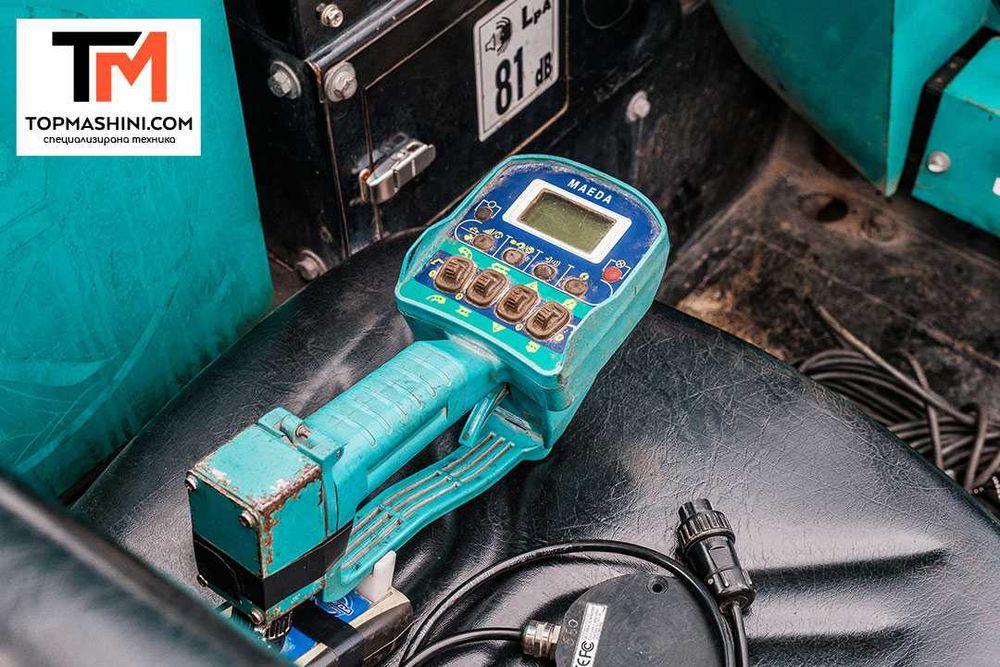 Наем на мини кран спайдер Maeda