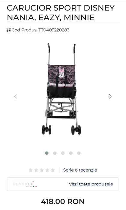 Carut fetite, pliabil