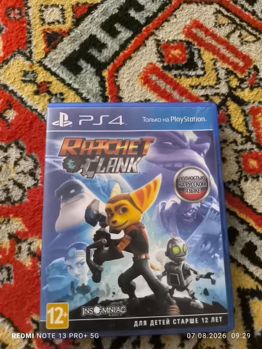 диск для пс4 ratchet clank