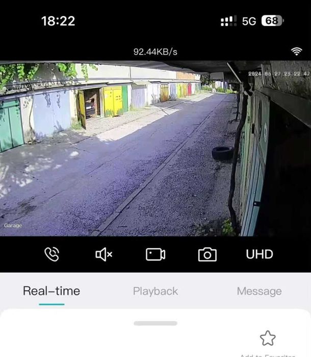 Безжична Wi-Fi камера iCSee +64GB Карта с цветно нощно виждане