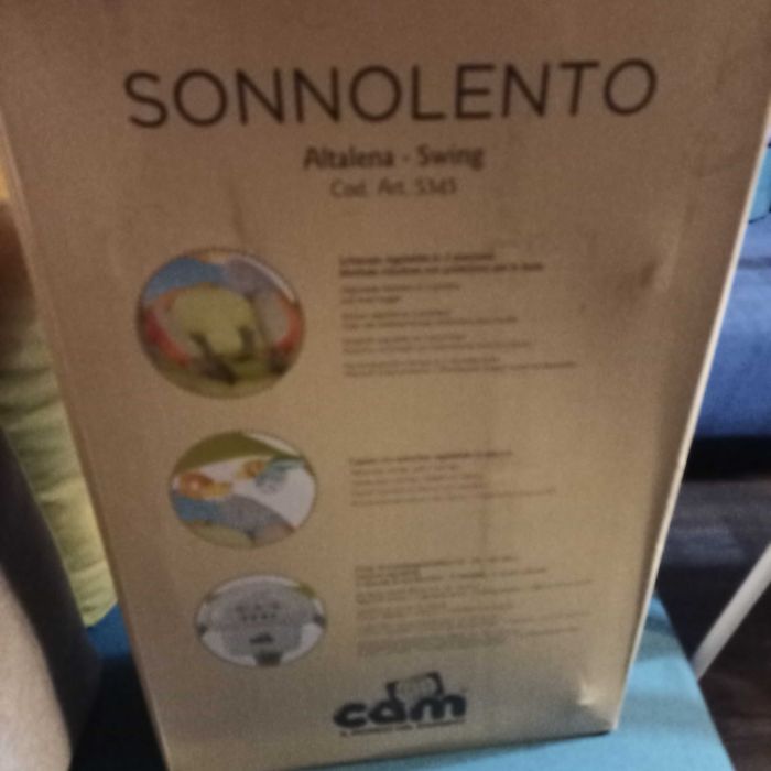 Електрическа люлка CAM Sonnolento, col 240  мече