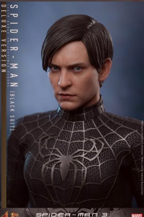 Hot Toys Spider-Man 3  (Black Suit) Deluxe 1/6th