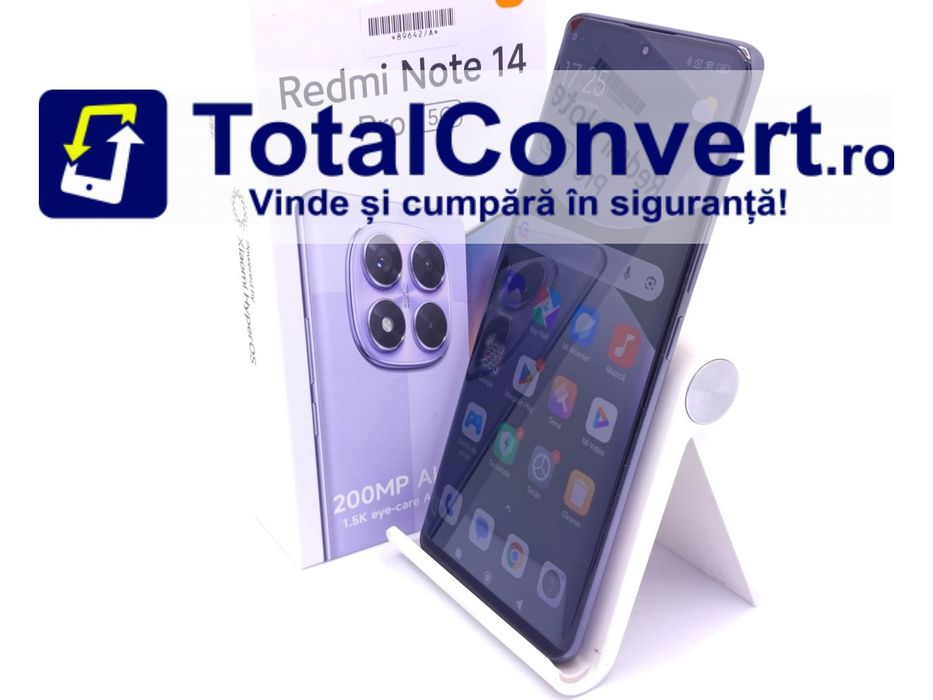 Xiaomi Redmi Note 14 Pro 5G 256GB Black, Garantie 24 luni | #D89642