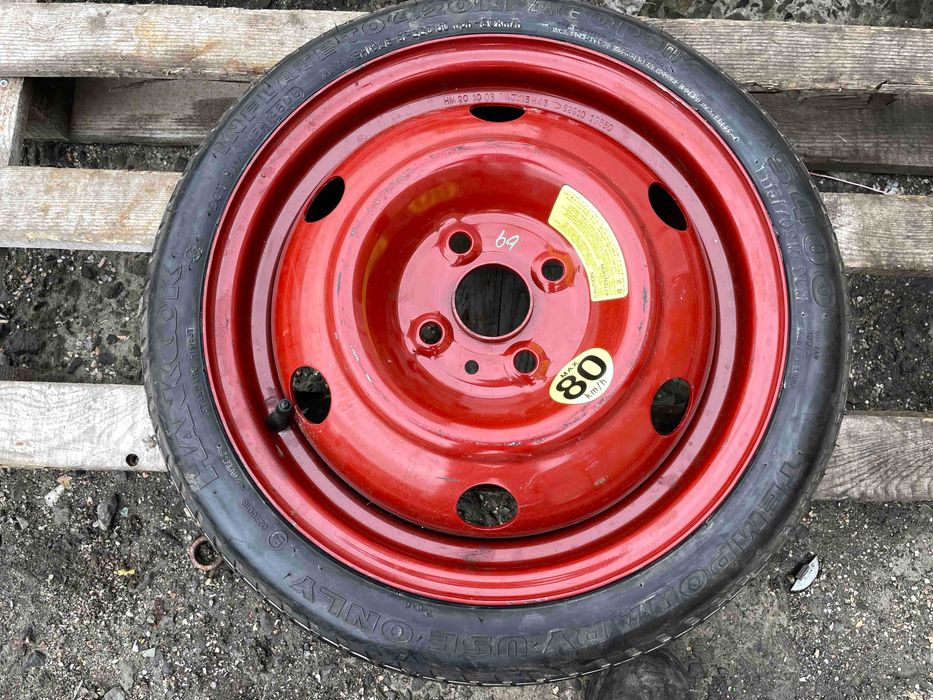 15 резервна джанта патерица 4х100 Hyundai I20 Kia Rio 115/70/15