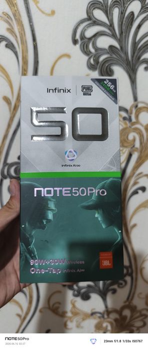 Infinix Note 50 pro 4G obmen