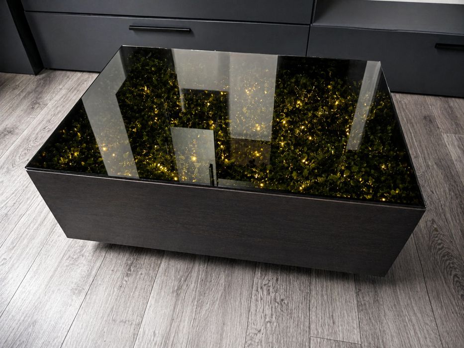 Masă de cafea cu efect infinity - Infinity Table