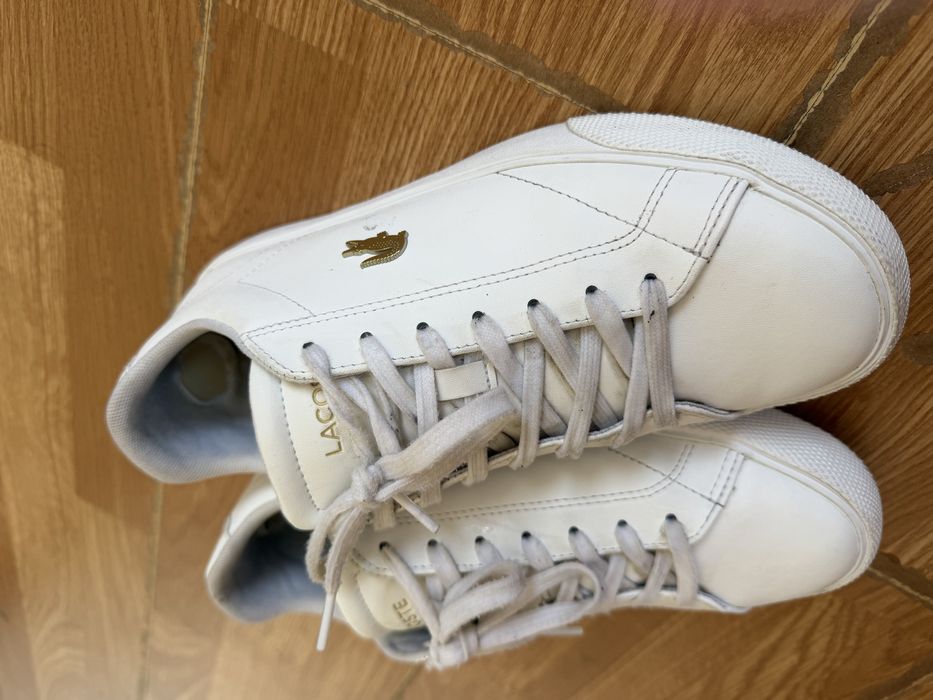 Lacoste бели маратонки дамски39