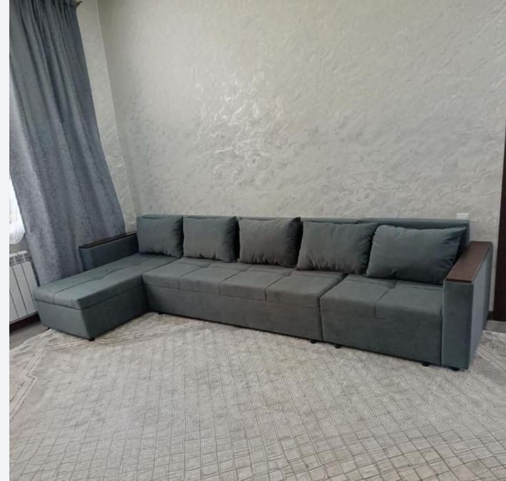 Раскладной диван диван-кровать мягкий удобный с подлокотниками