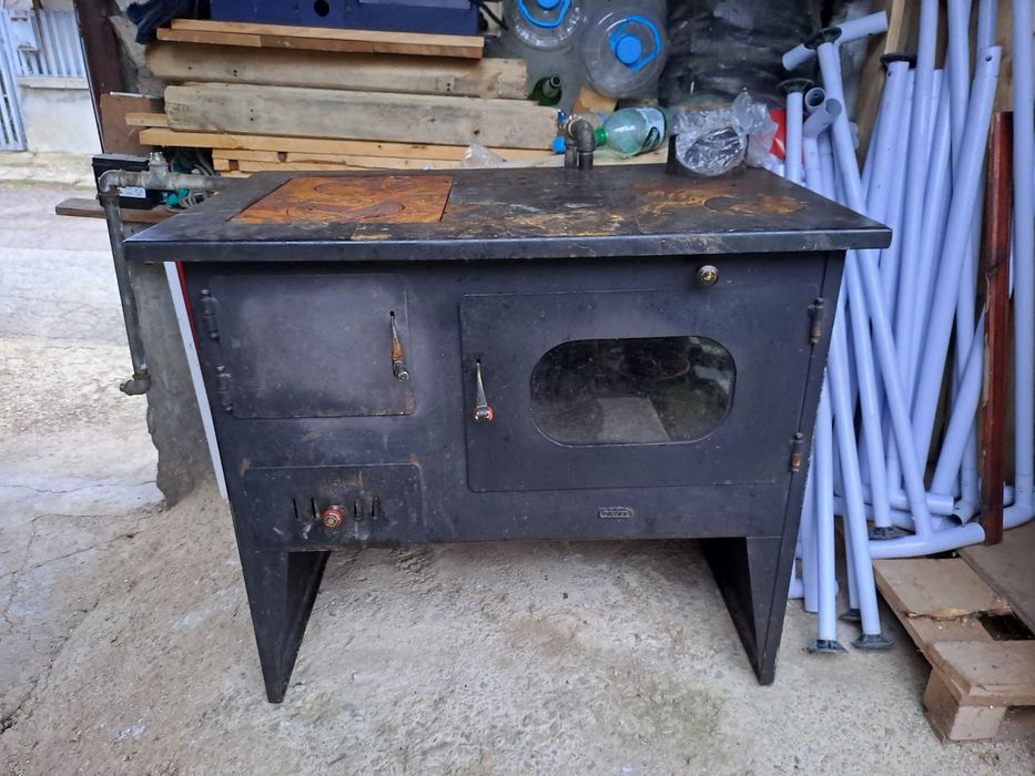 Печка на дърва с водна риза