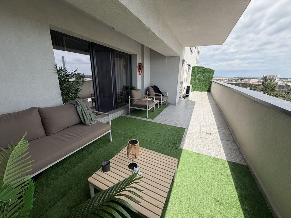 Apartament 2 camere  TITAN  cu terasa 30mp  + Loc de parcare inclus
