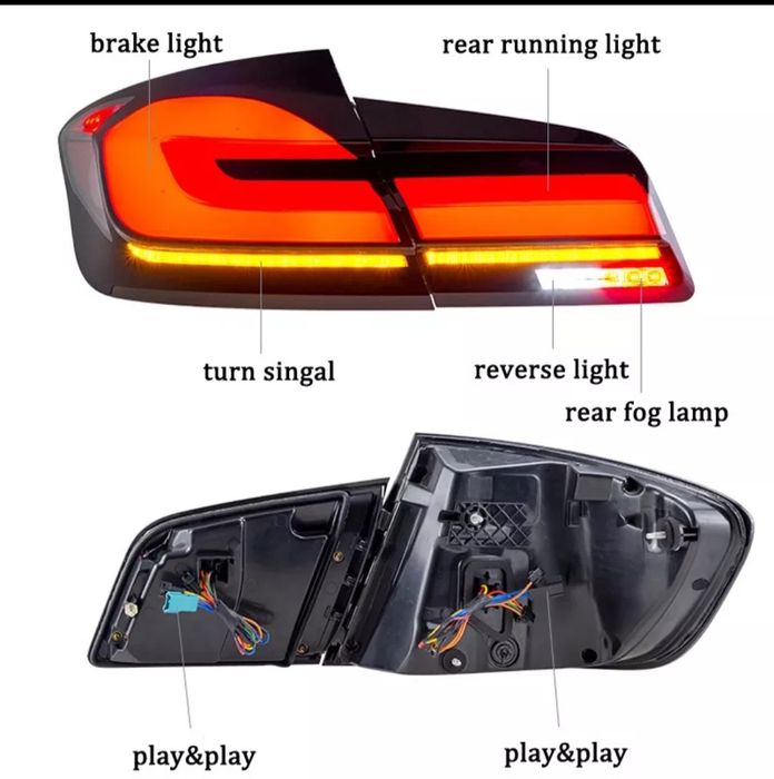 Set stopuri Full LED BMW Seria 5 F10 Pre-LCI / LCI 2011-2017