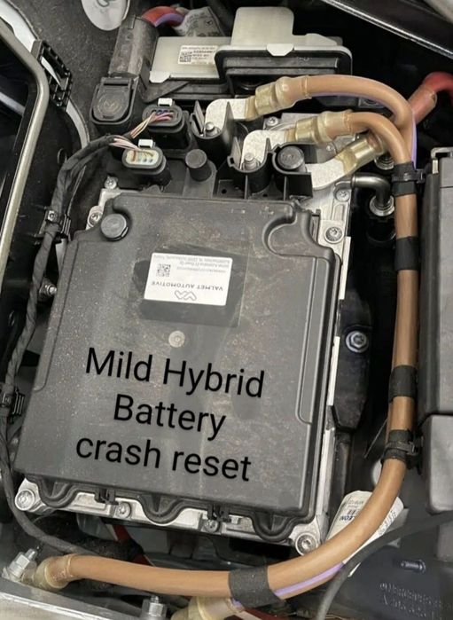 Поправка, ремонт и ресет на сблъсък, crash data в SRS & BMS