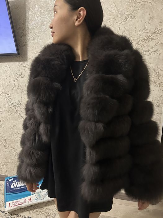 Меховая женская шуба