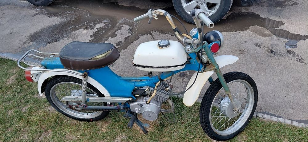 Мопед Рига22, рабочий двигатель