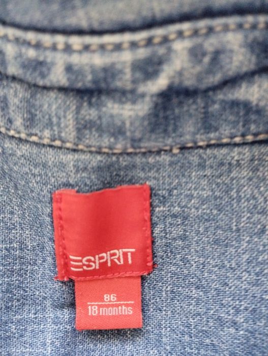 Джинсовая рубашка для юного модника