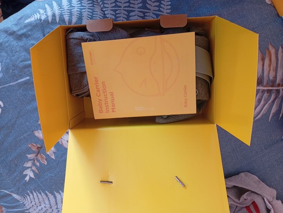 Ергономична раница за бебе